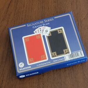 Signature Series Grand Slam Double Deck Vintage Playing Cards